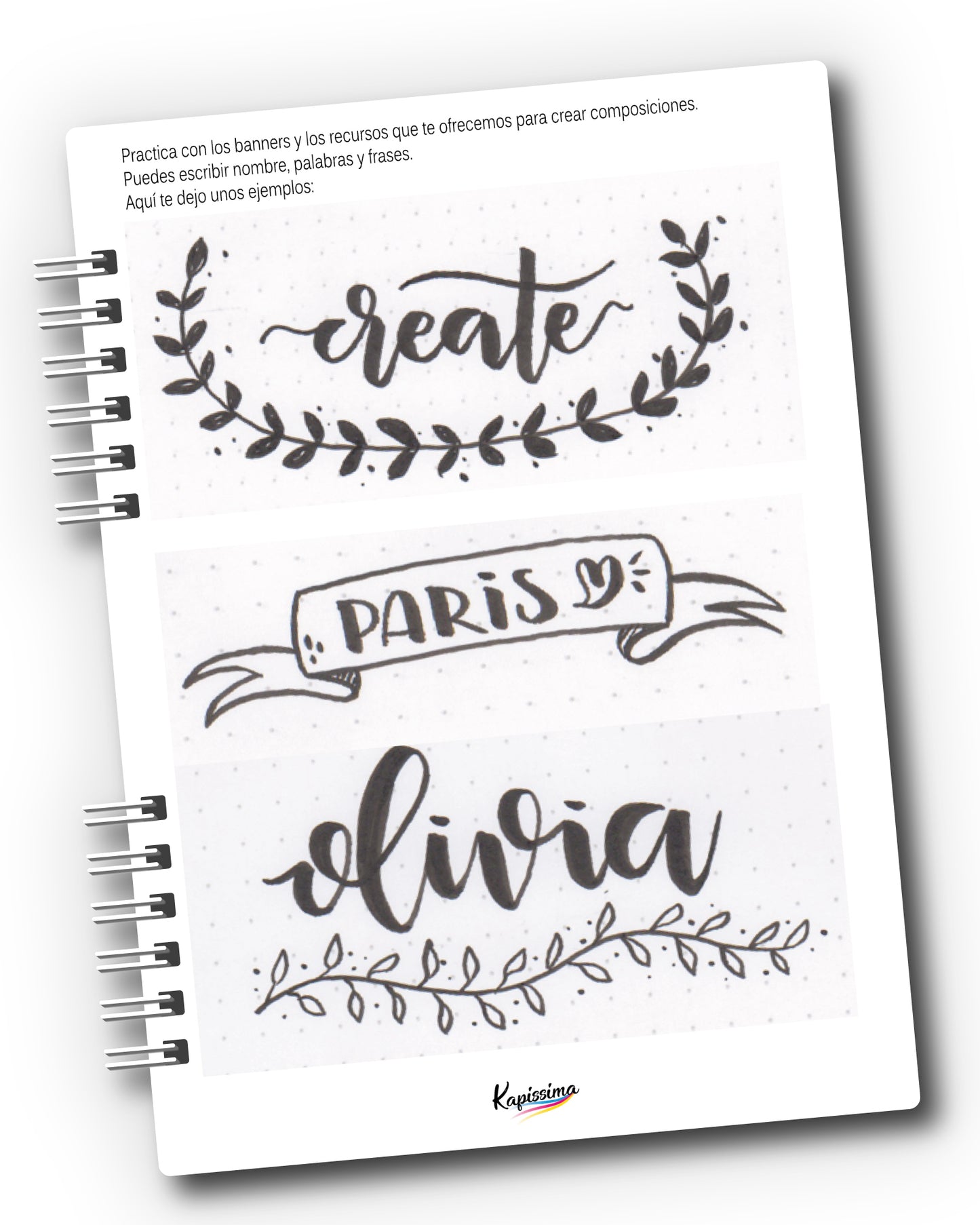 Cuaderno de lettering