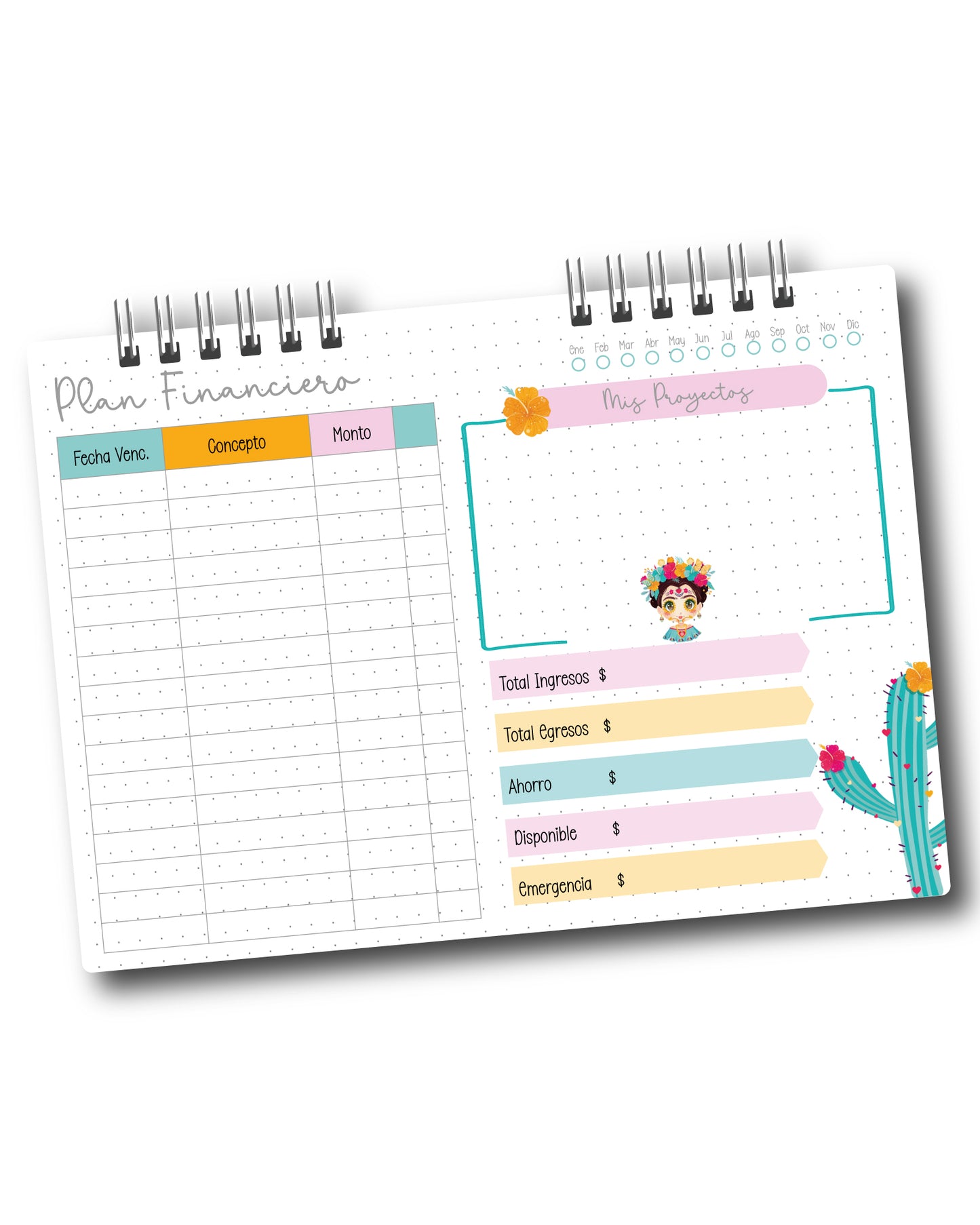 Planner de frida