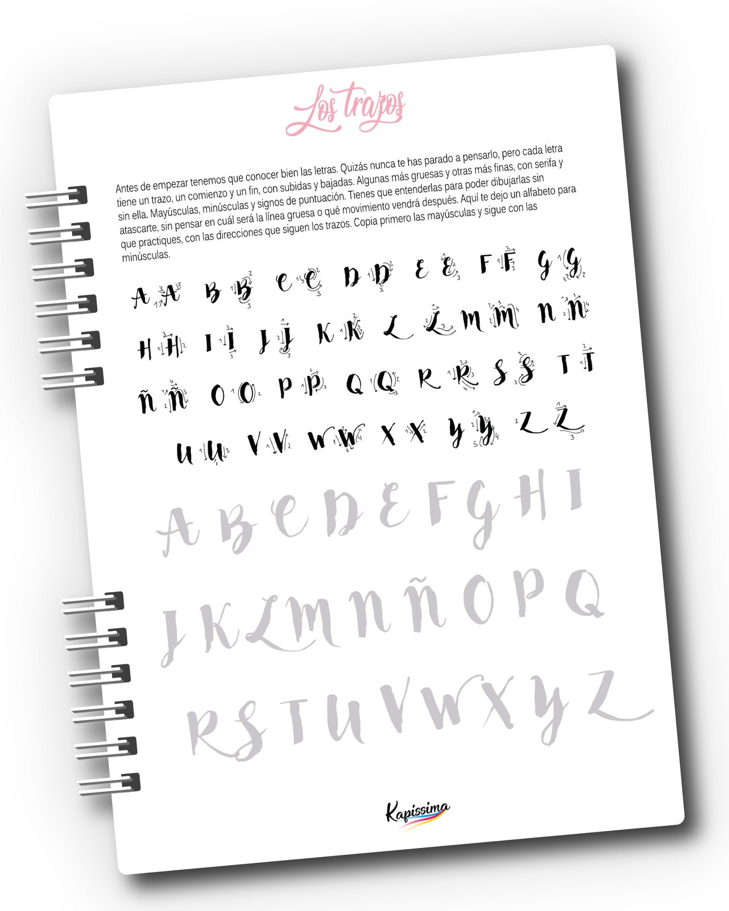 Cuaderno de lettering