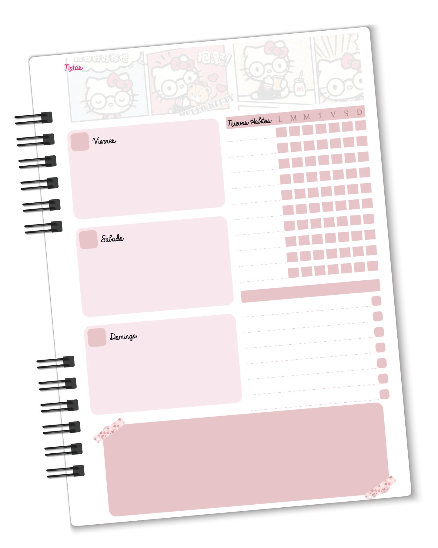 Agenda Hello kitty