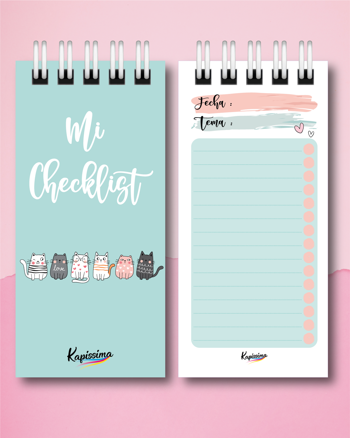 Checklist gatitos